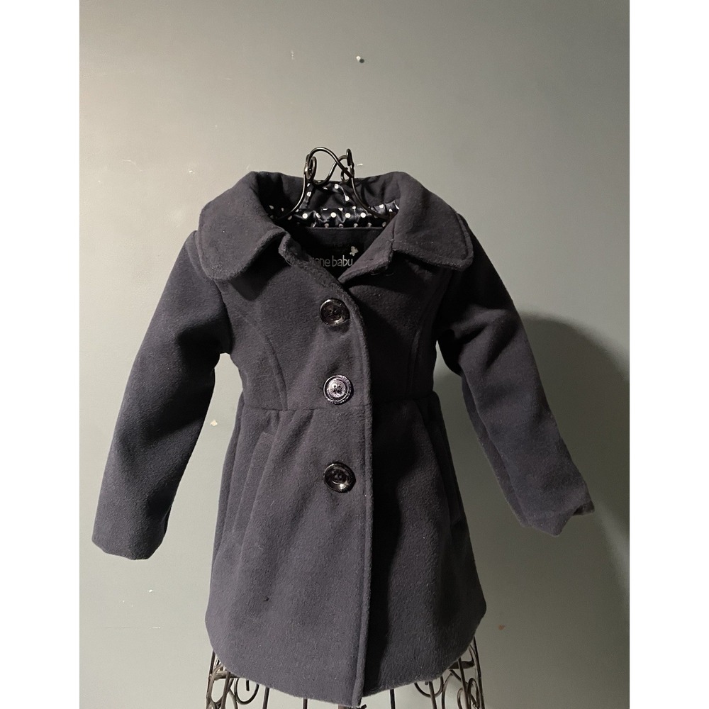 Me Jane Baby  Navy Blue Girls‎ Coat size 2